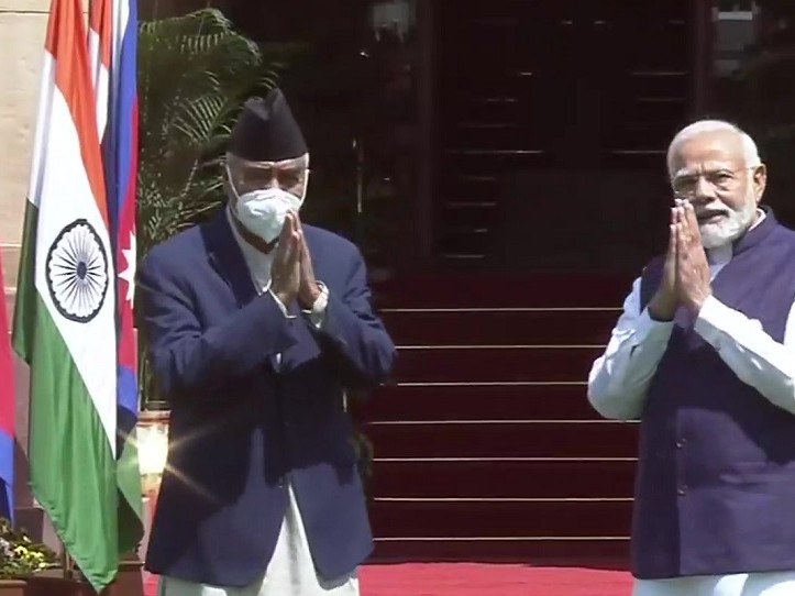 भारतमा देउवाले उठाए गौतमबुद्ध विमानस्थलका लागि रुट परमिटको विषय